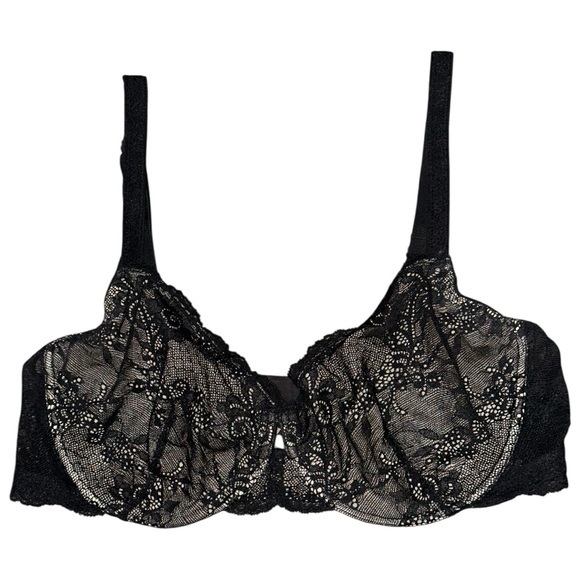Cosabella Women’s Size 34D Black Lace Unpadded Underwire Bra - Picture 1 of 8